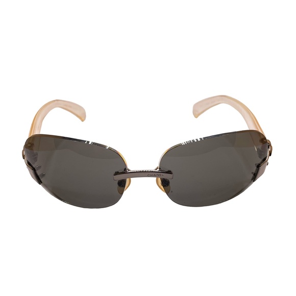 Chanel Vintage Rimless Sunglasses